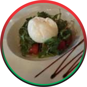 Cheese salad buratta