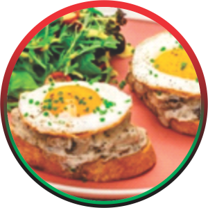 Traffle mushroom Toast
