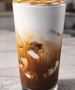 salted caramel ice